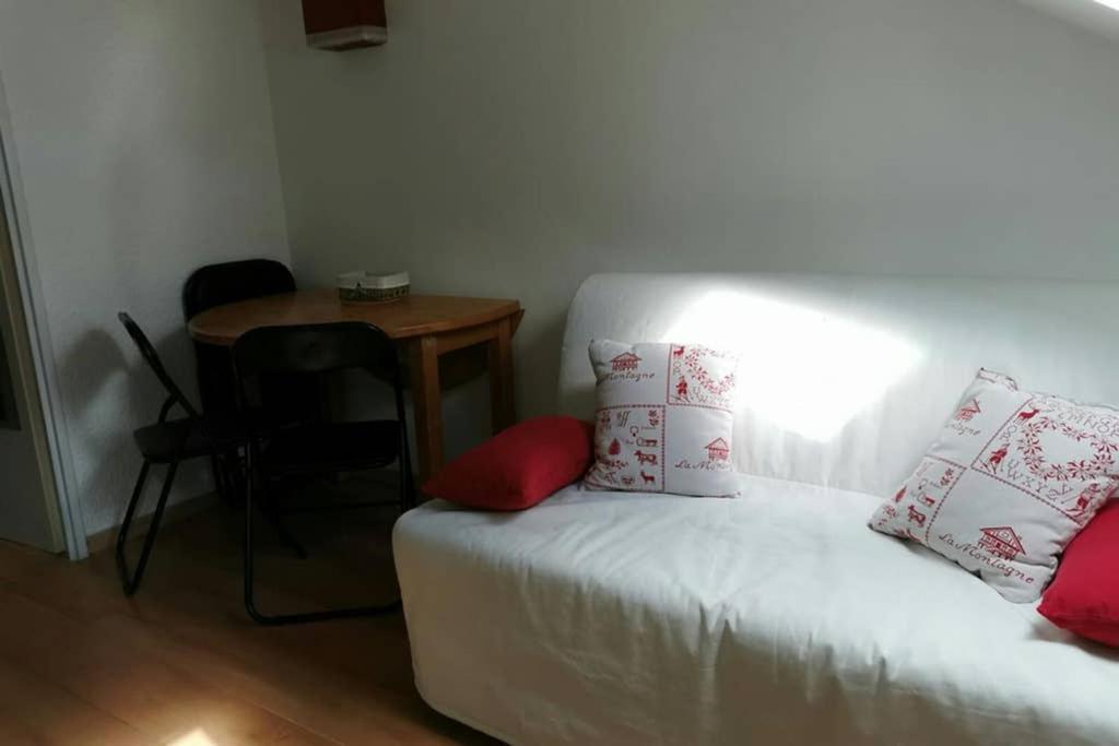 Petit Studio Mansarde 18 M2 Avec Navette Gratuit Aux Pistes De Ski Gresse-en-Vercors Ngoại thất bức ảnh